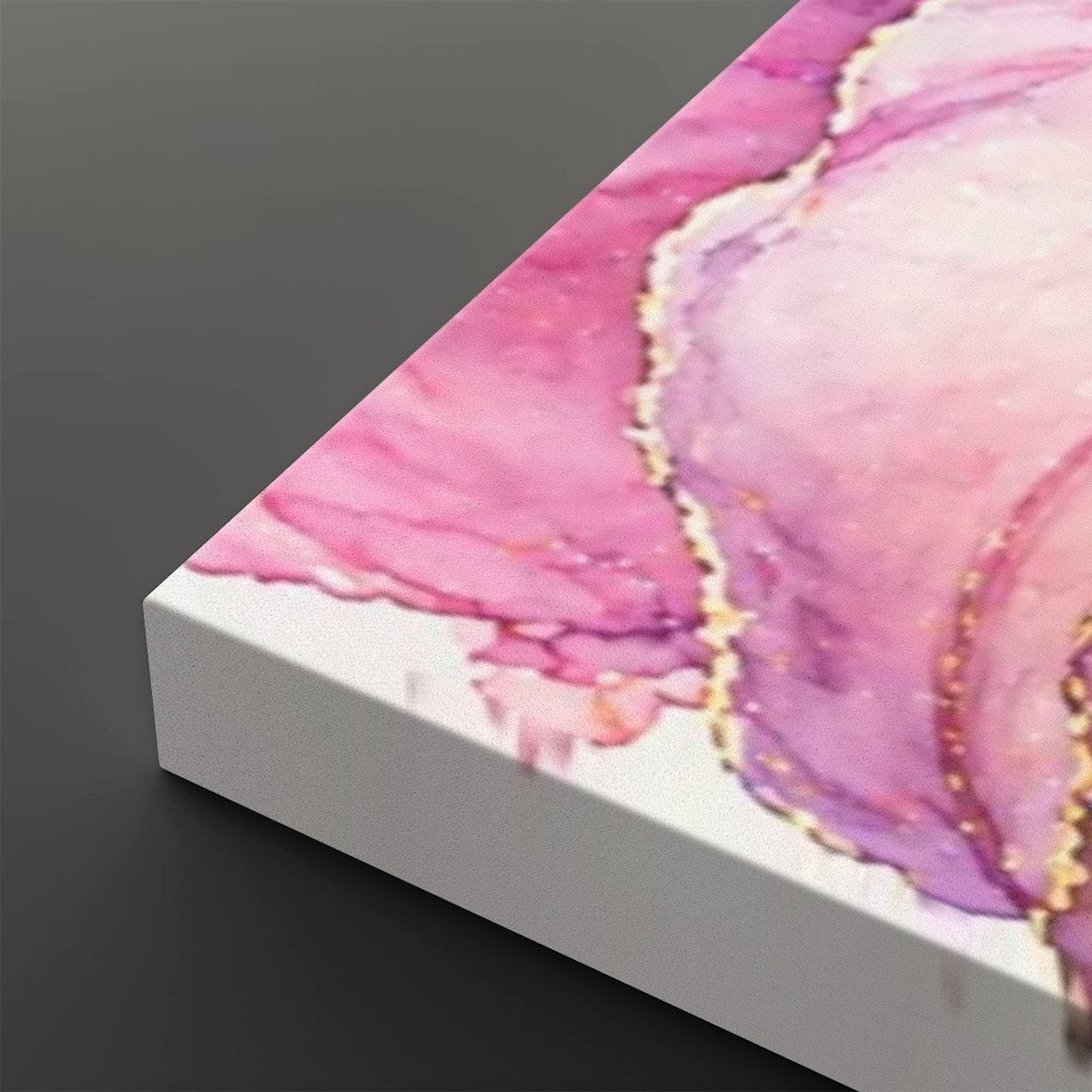 3 Panels Canvas Prints Wall Art Pink Purple Flower