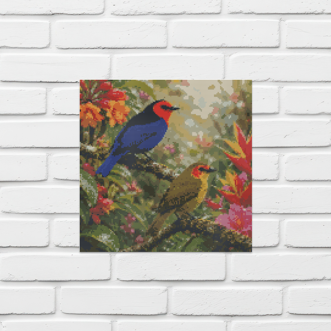 Flame-faced Tanager
