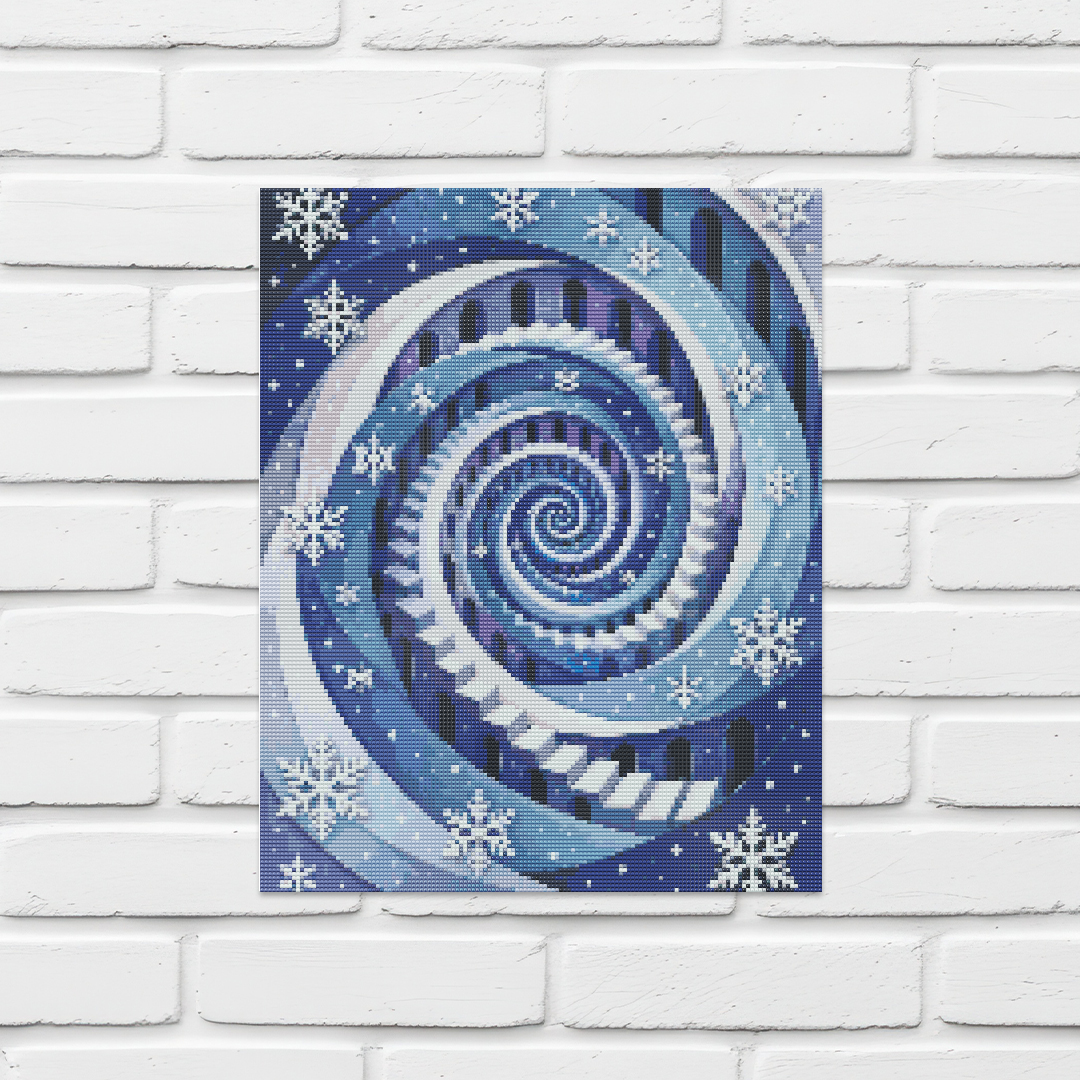 40x50cm Round Diamond Painting Kit