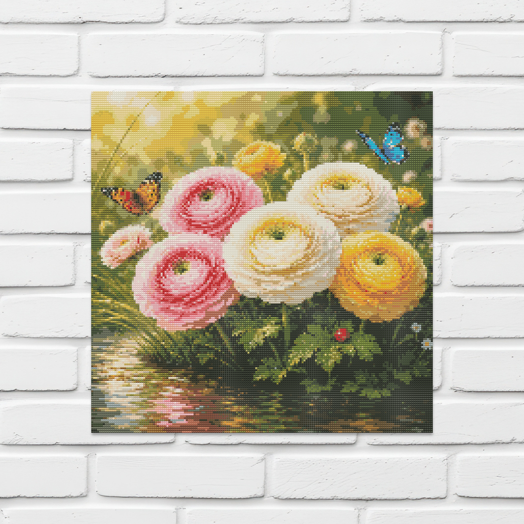 50x50cm Round Diamond Painting Kit