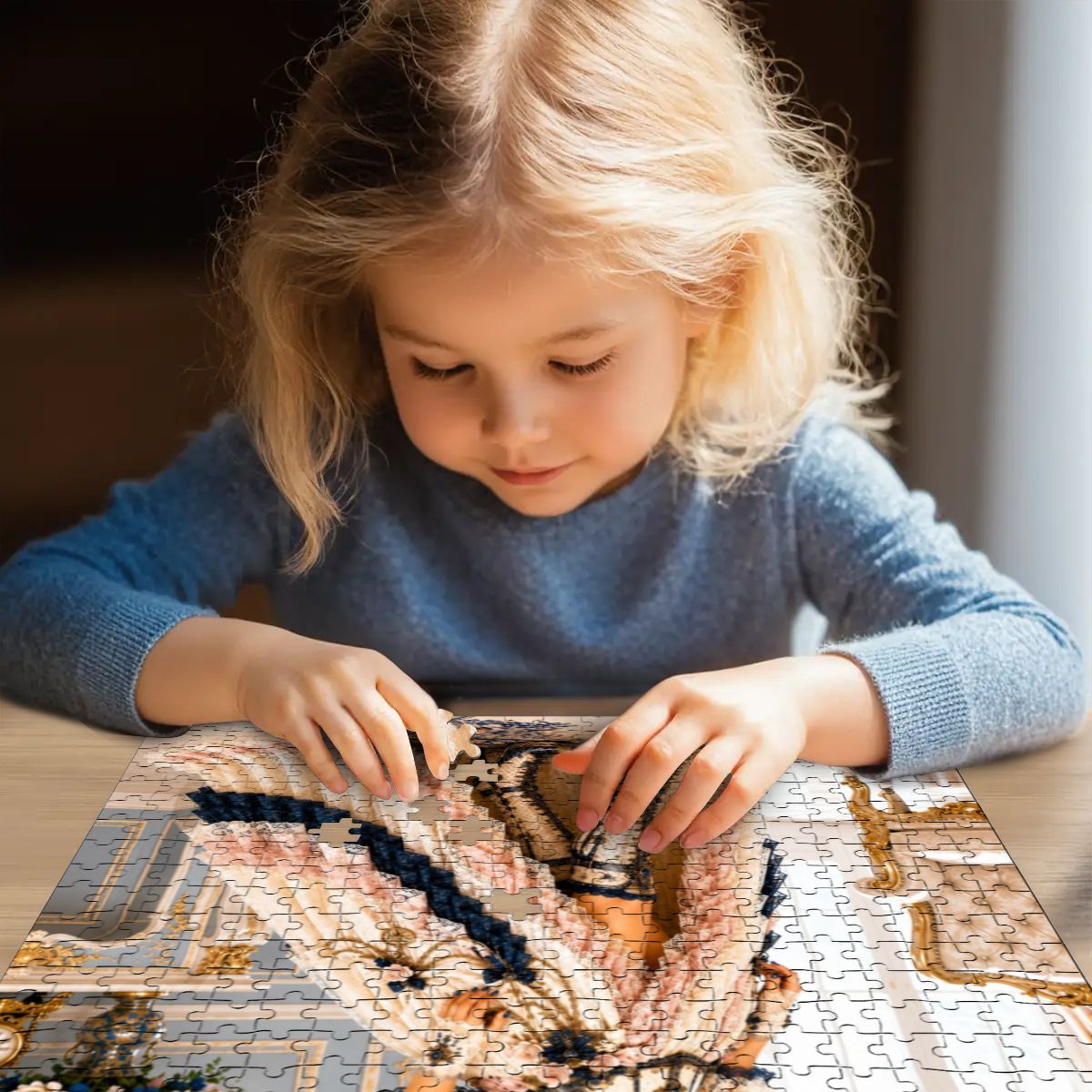 Wooden Jigsaw Puzzles 500 pcs Steampunk Woman