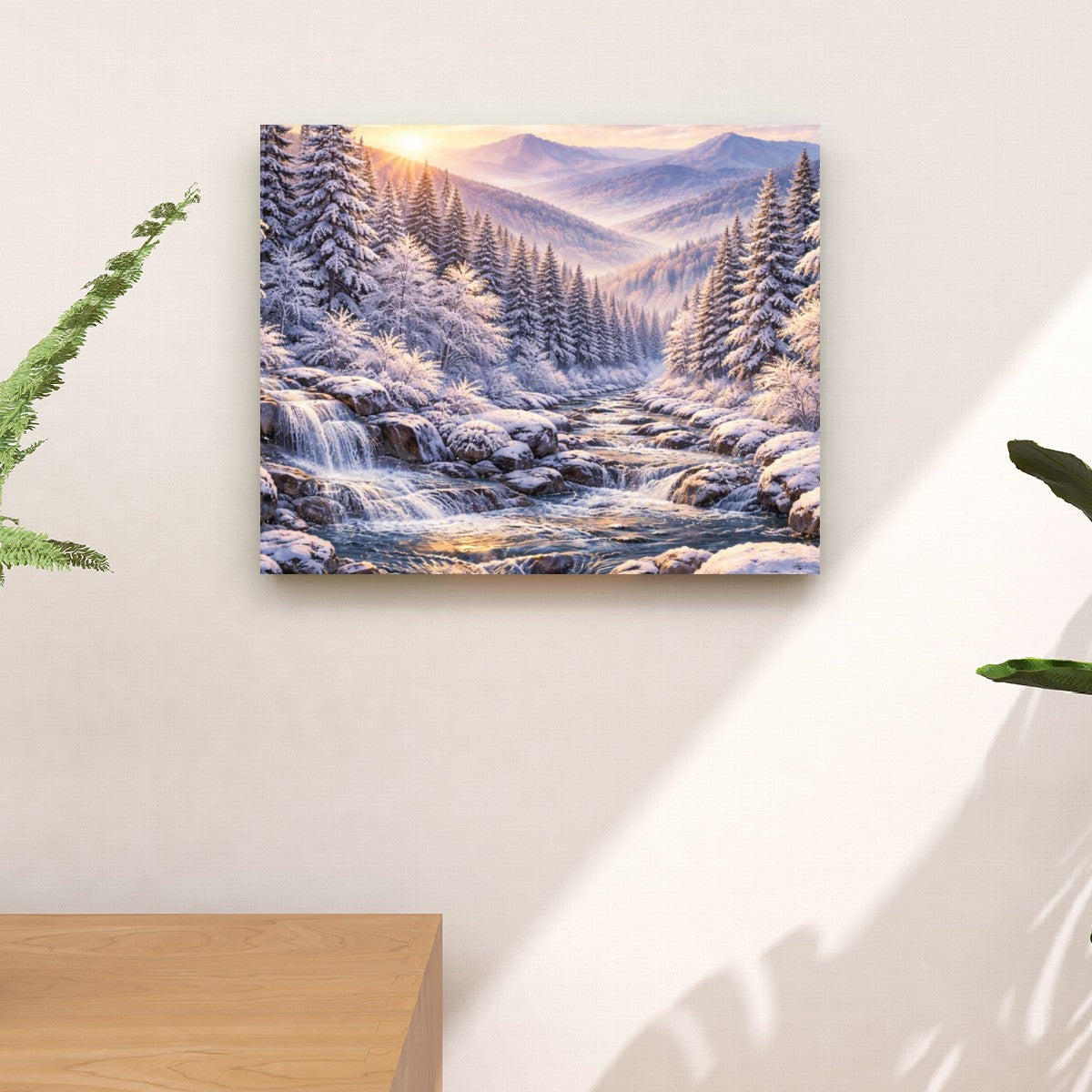 Canvas Prints Wall Art Appalachian Winter