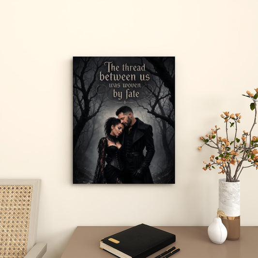 Canvas Prints Wall Art Gothic Victorian Love Halloween