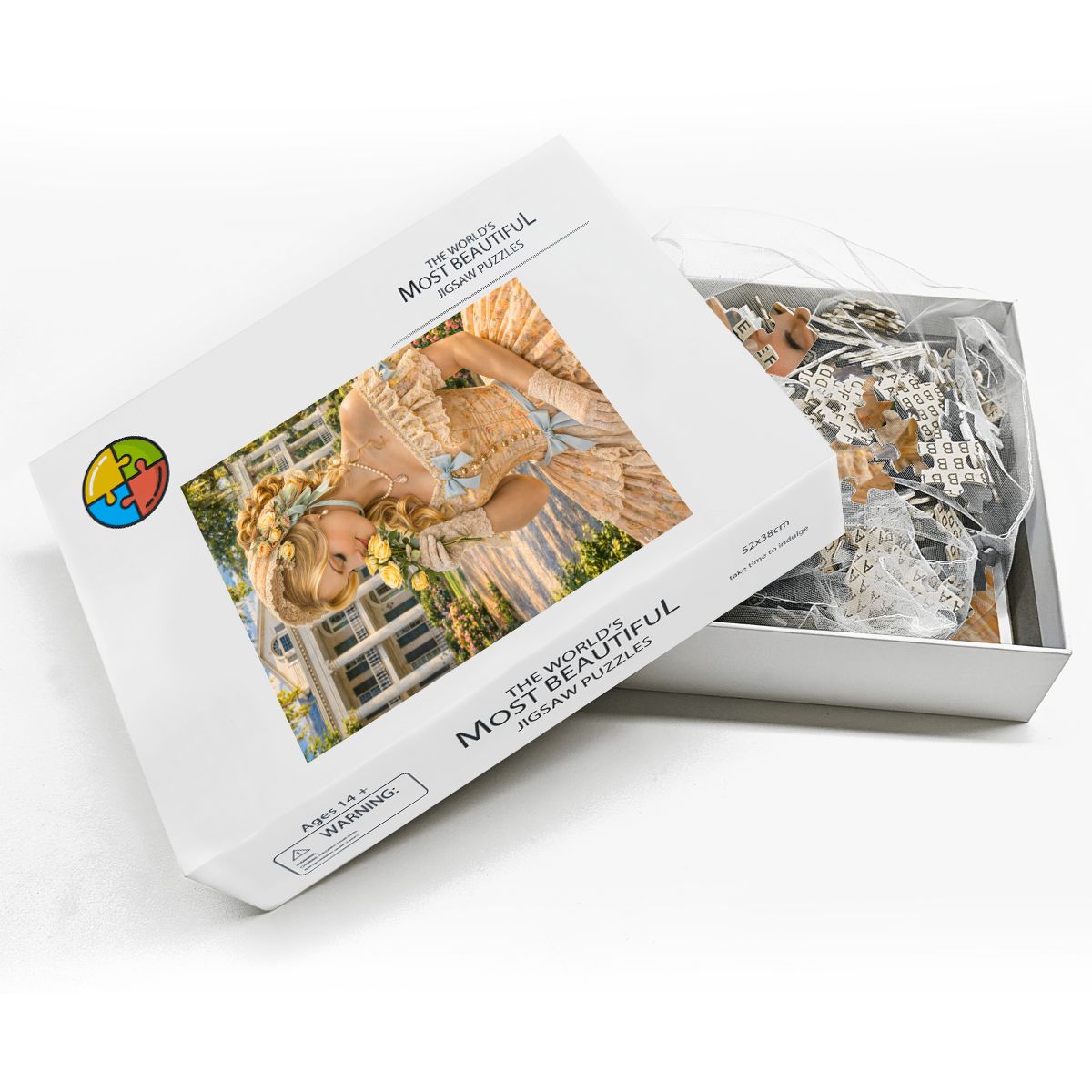 Wooden Jigsaw Puzzles 500 pcs Civil War Woman on Plantation