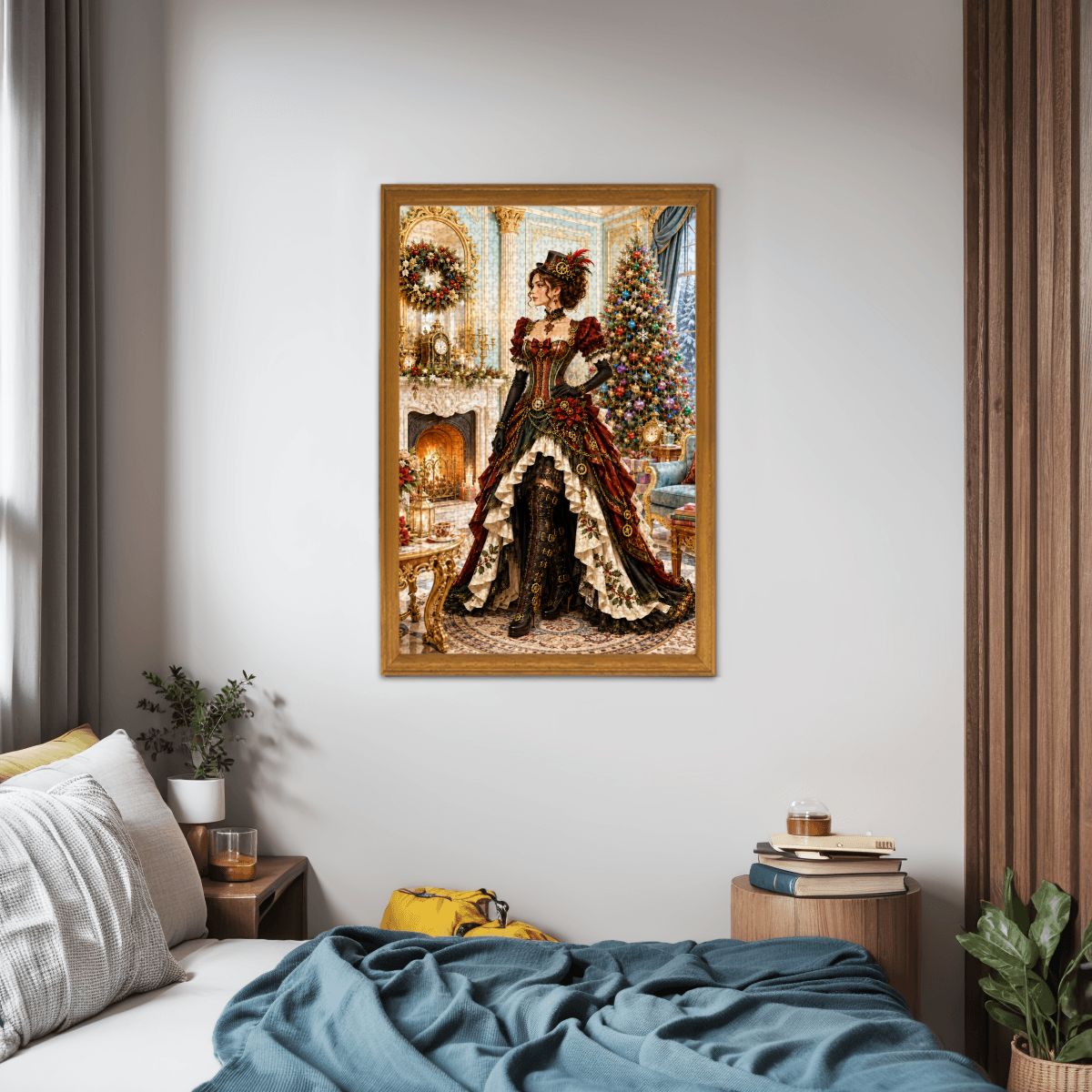 Wooden Jigsaw Puzzles 1000 pcs Christmas Steampunk Victorian Woman