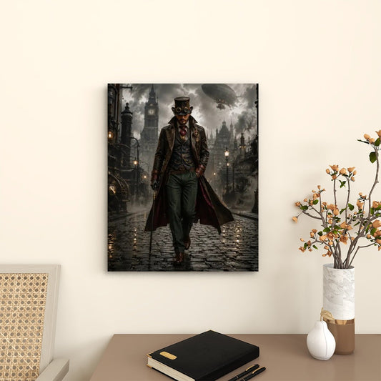 Canvas Prints Wall Art Steampunk Man