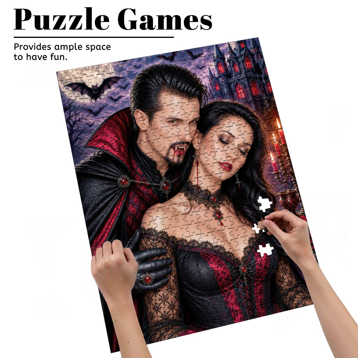 Wooden Jigsaw Puzzles 500 pcs Love Bites