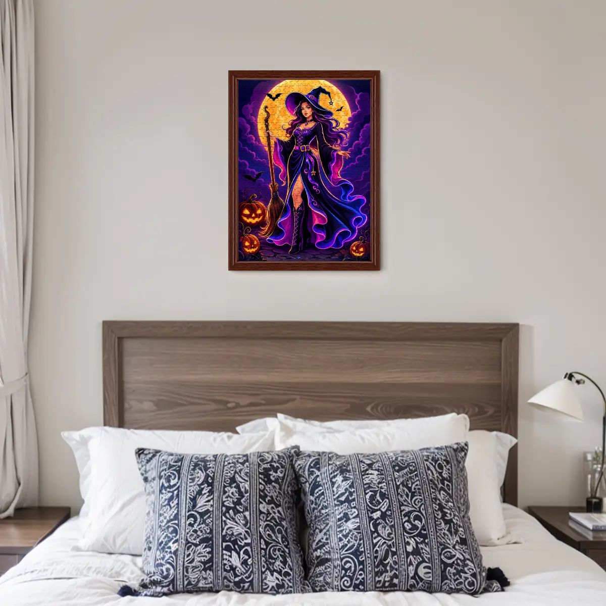 Wooden Jigsaw Puzzles 500 pcs Witch of the Night