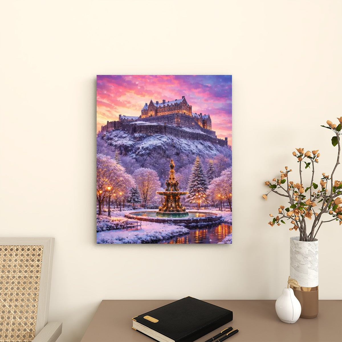 Canvas Prints Wall Art Edinburgh Castle