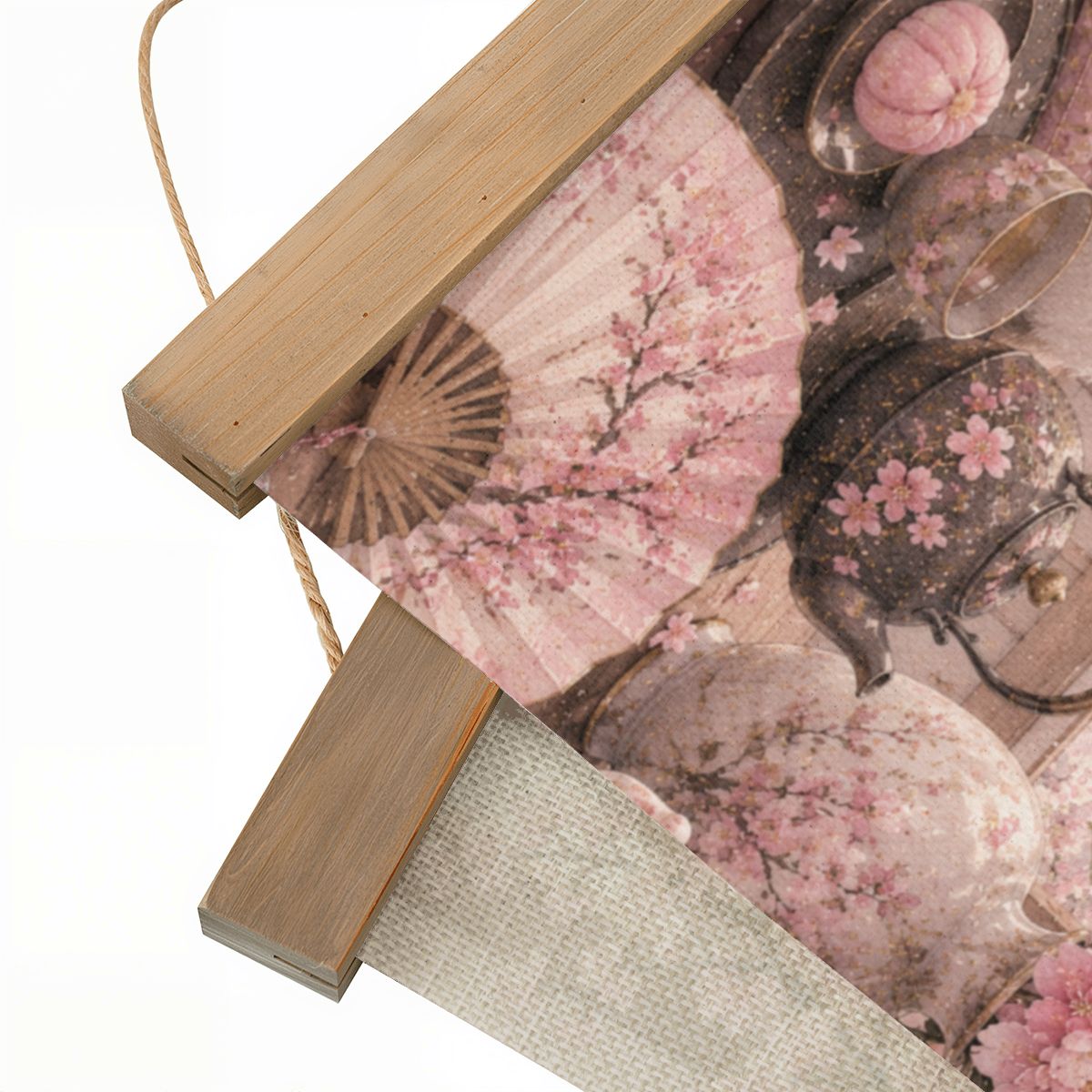 Linen Canvas Wall Art Japanese Scenery