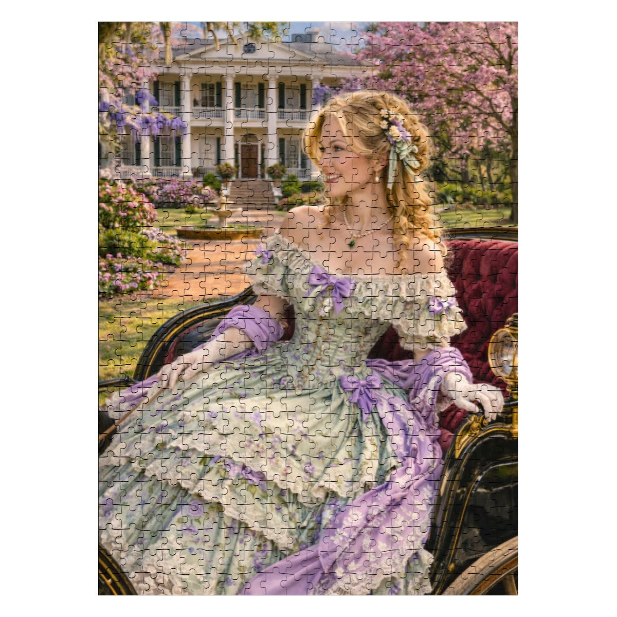 Wooden Jigsaw Puzzles 500 pcs Civil War Beauty
