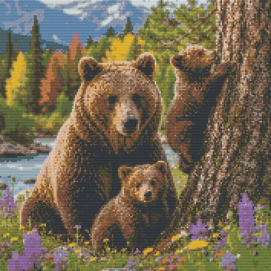 50x50cm Round Diamond Painting Kit