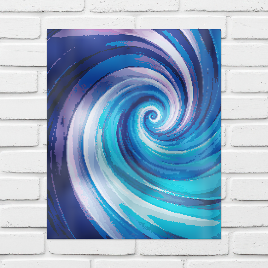 50x60cm Round Diamond Painting Kit