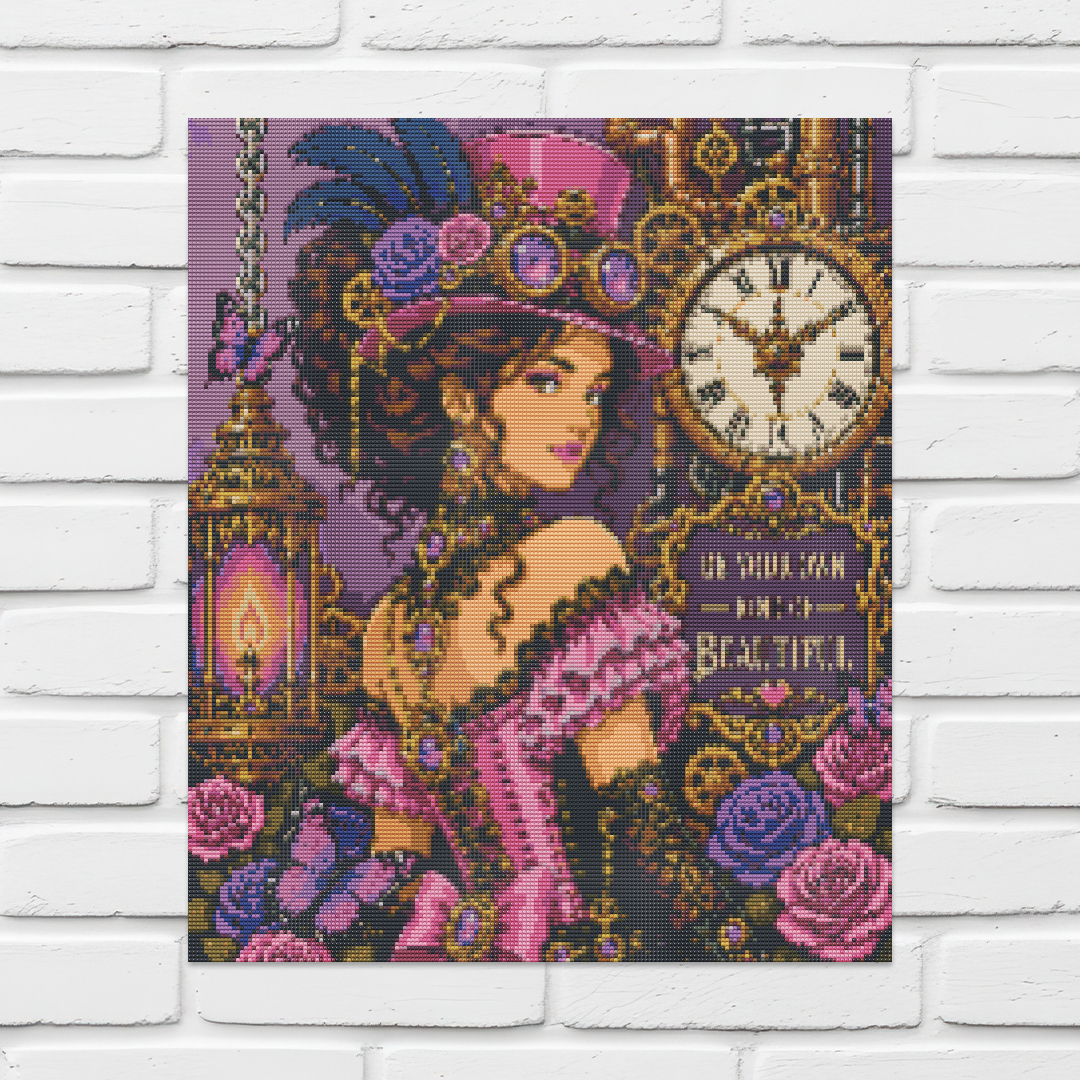 50x60cm Round Diamond Painting Kit