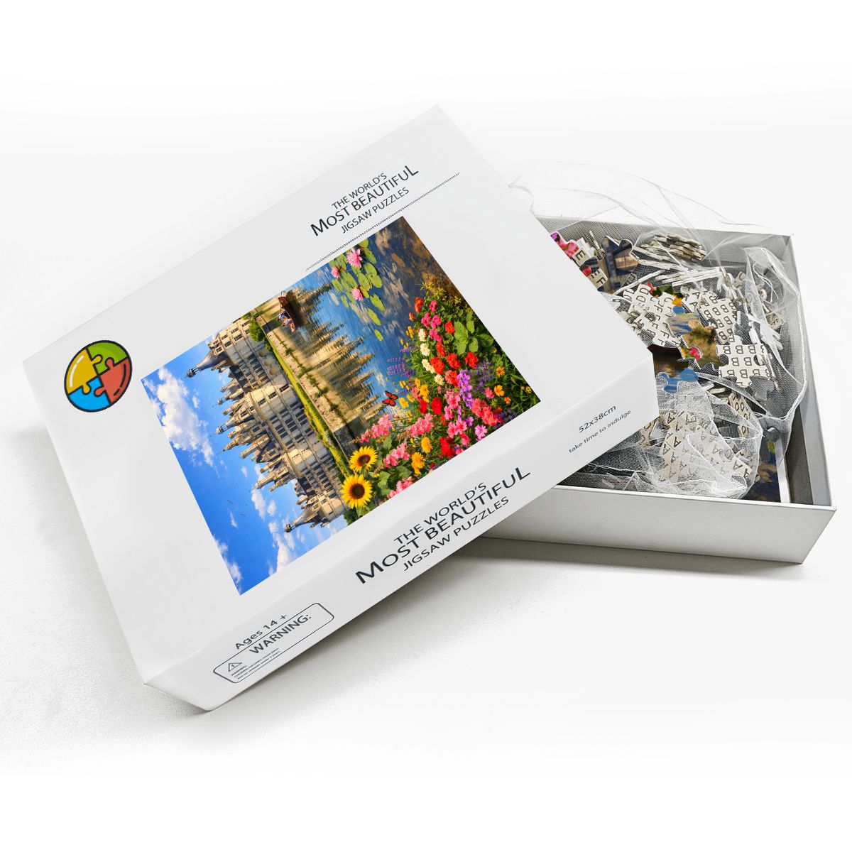 Wooden Jigsaw Puzzles 500 pcs Château de Chambord France