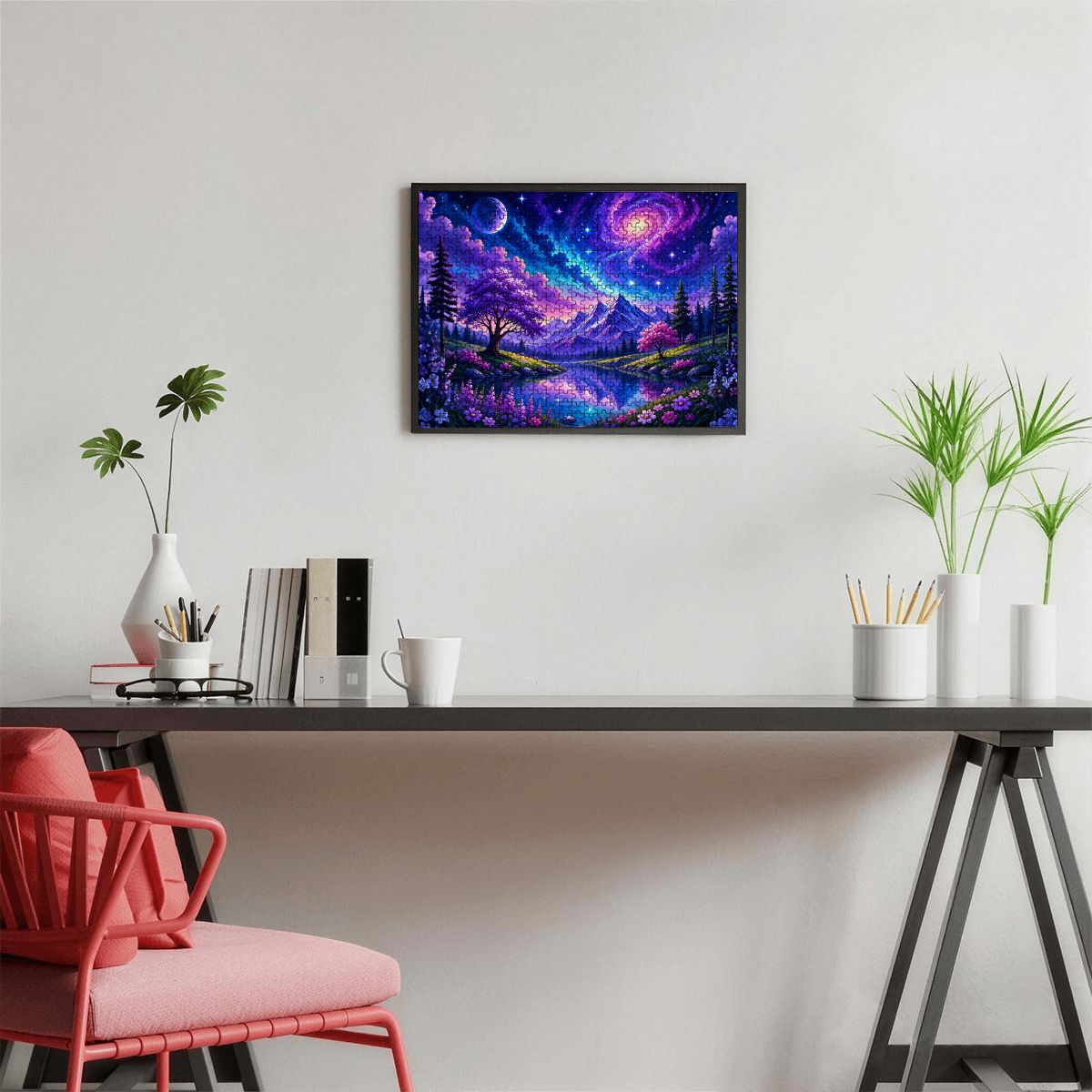 500pcs Wooden Jigsaw Puzzles (Made in USA) Halloween Ethereal Night