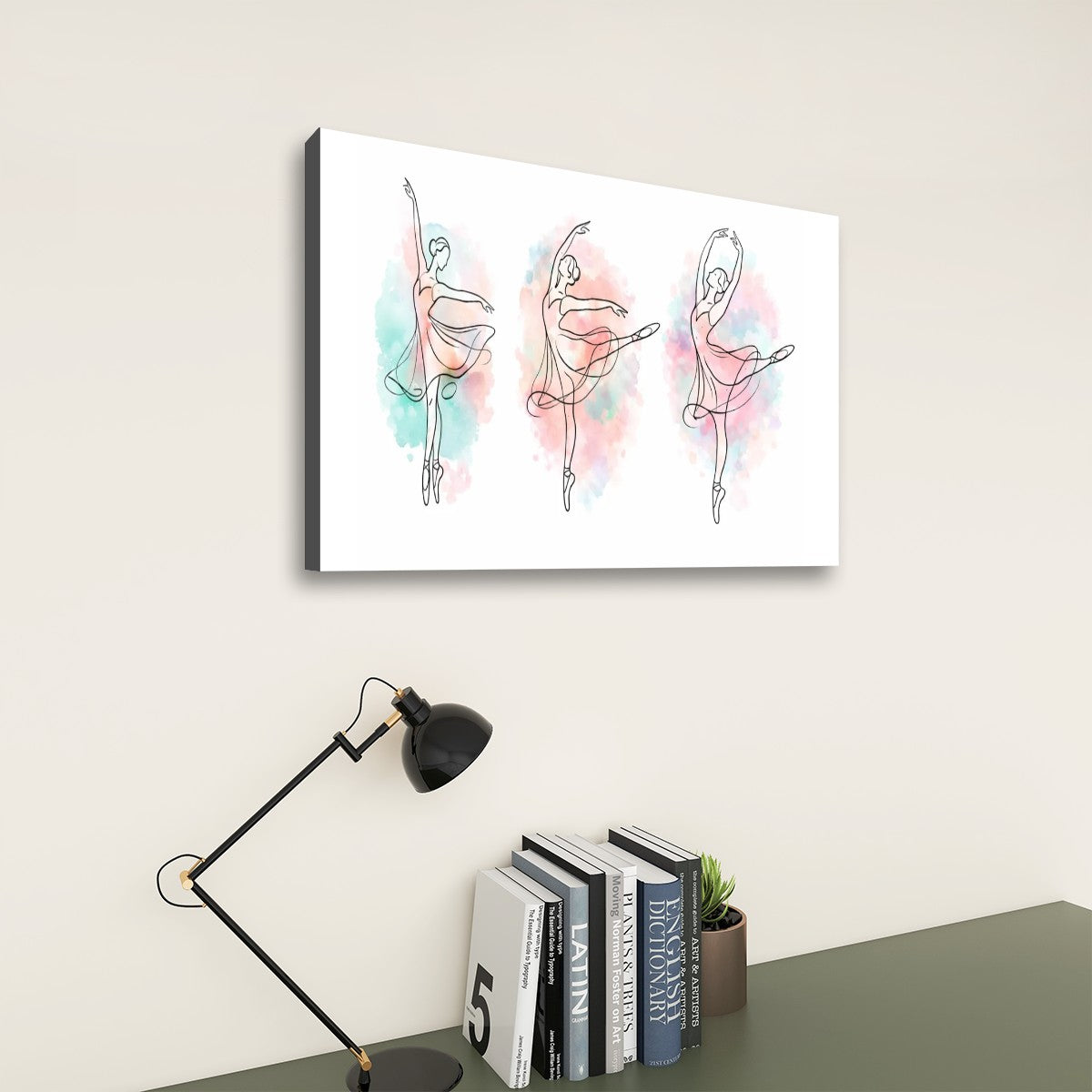 Canvas Prints Wall Art  Ballet Dancers