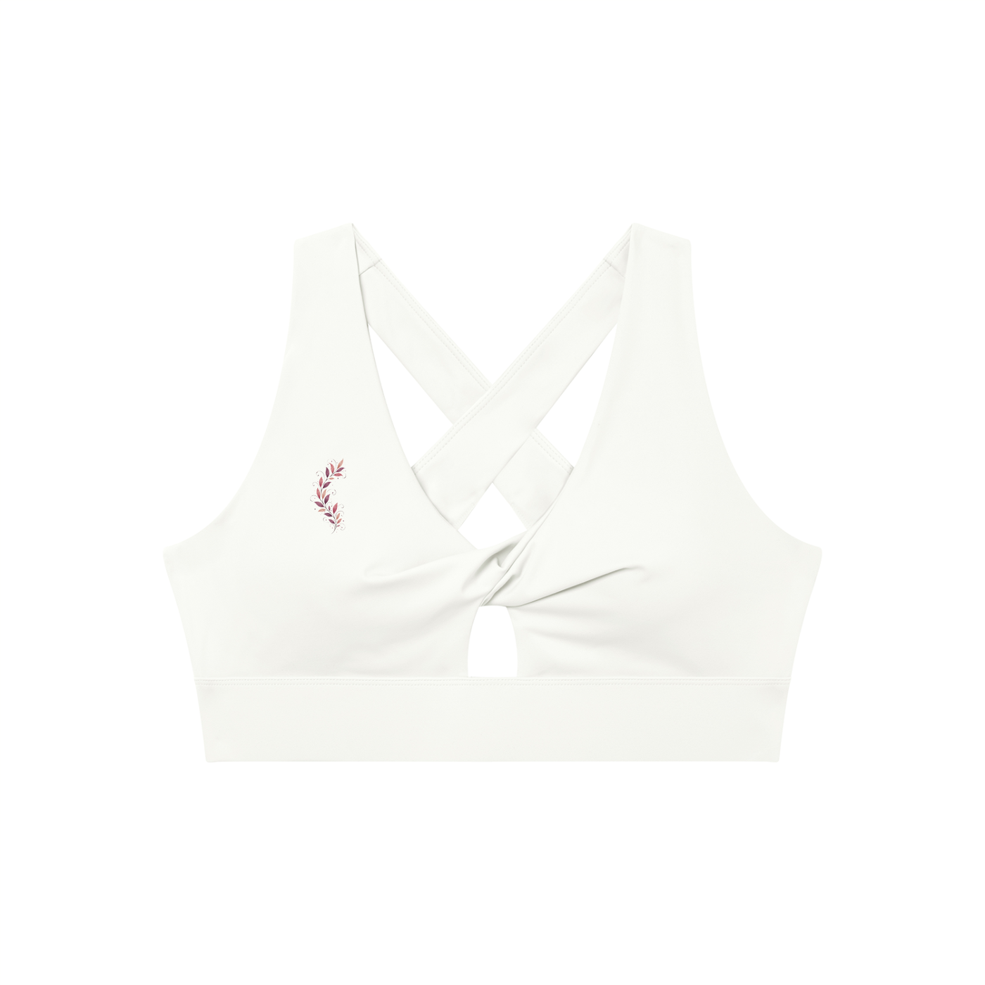 Multi Option Women's Pleated Halter Sports Bra