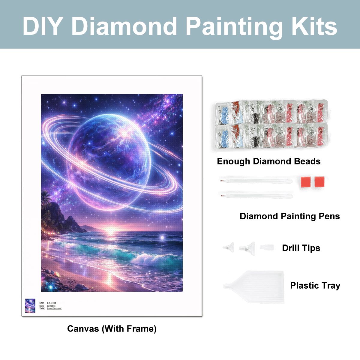 Diamond Art Painting 12x16 Ethereal World