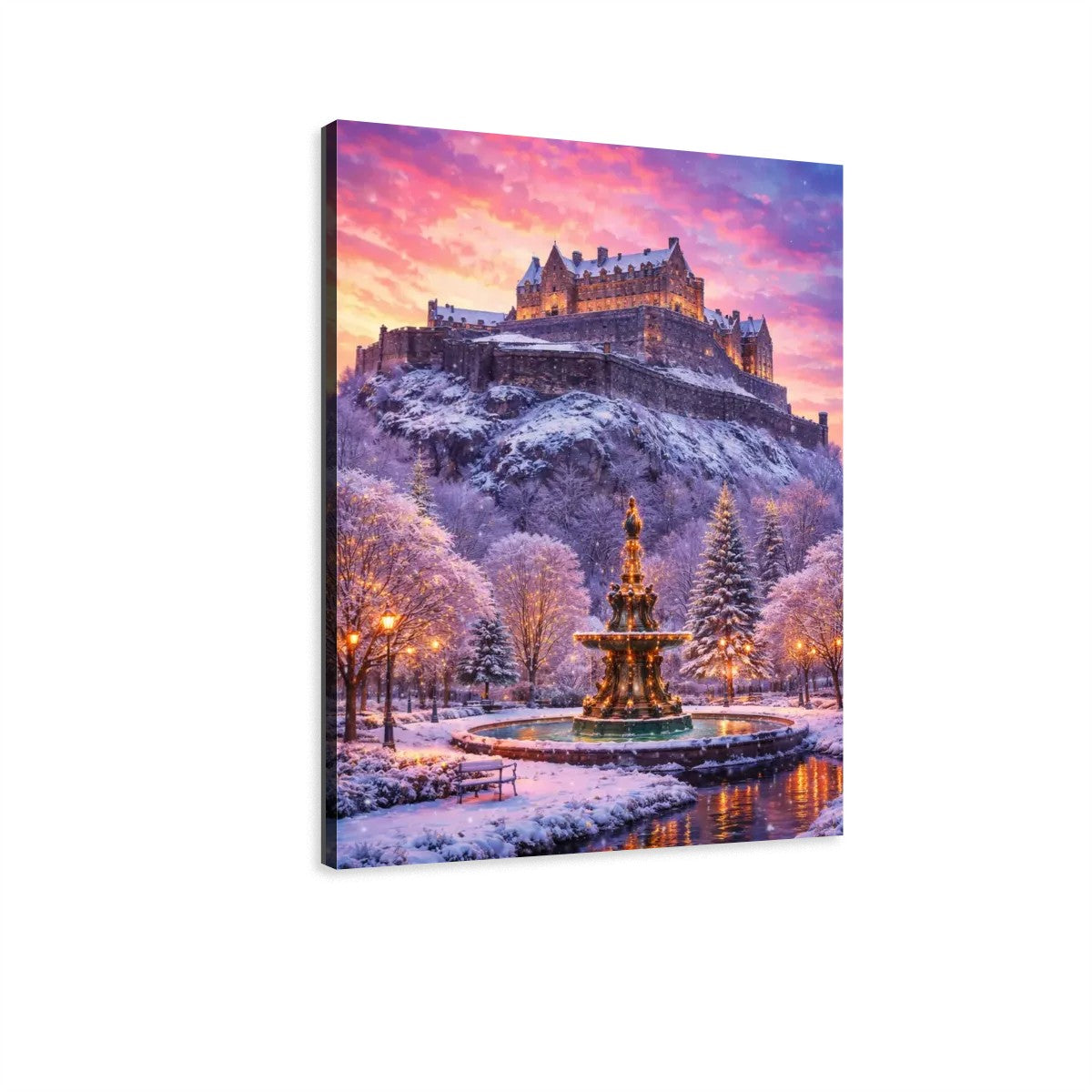 Canvas Prints Wall Art Edinburgh Castle