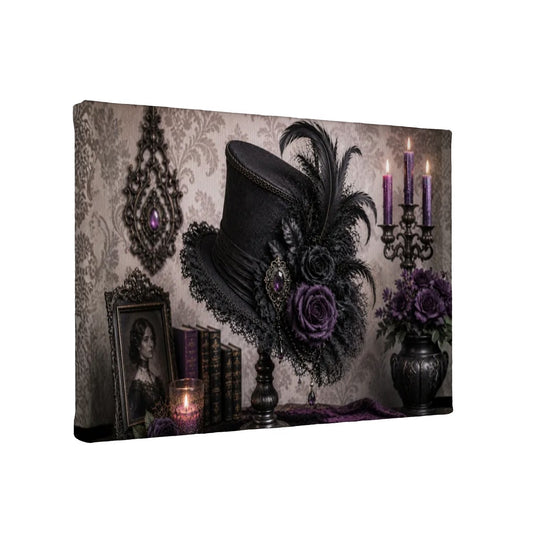 Canvas Prints Wall Art Gothic Victorian Hat
