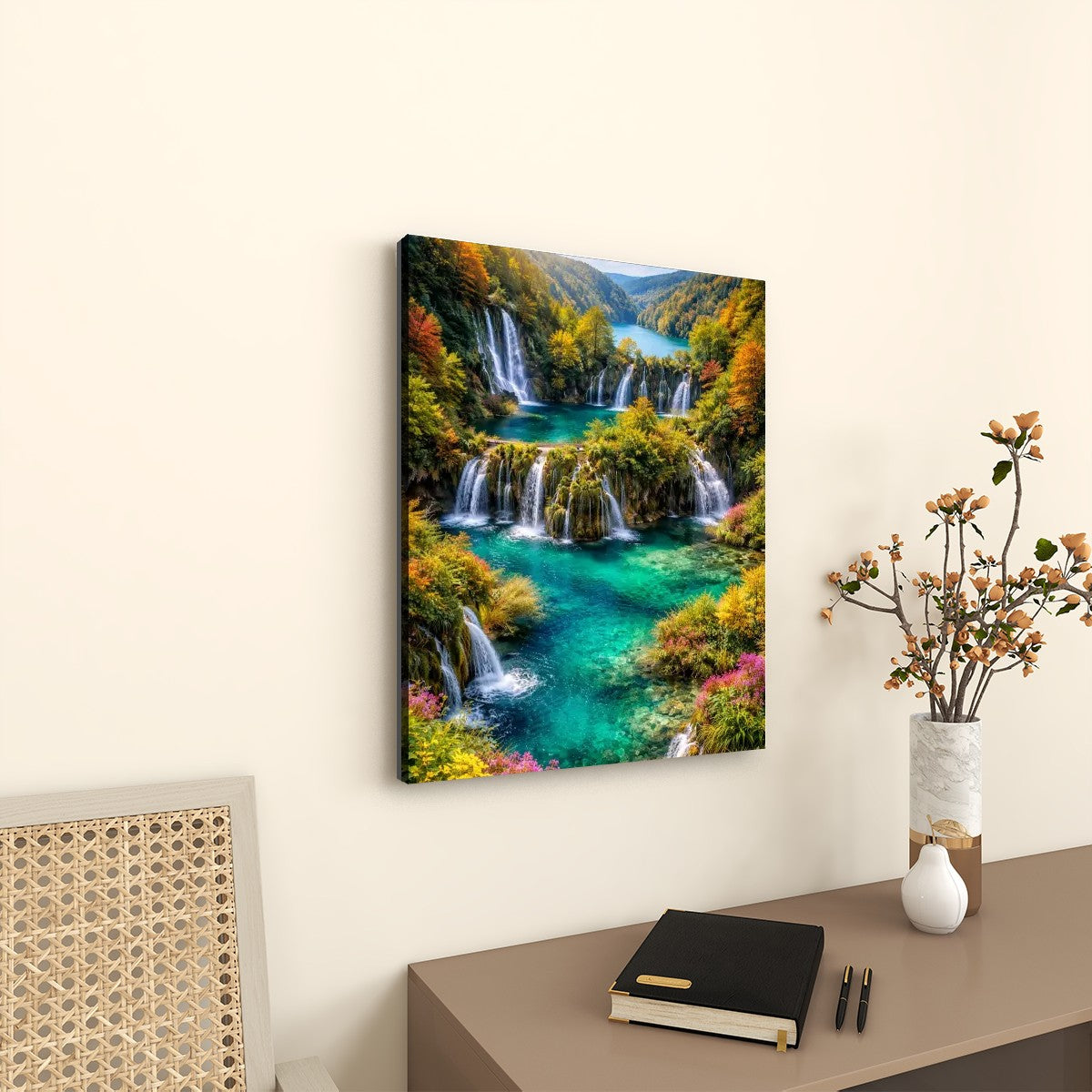 Canvas Prints Wall Art Waterfall Collection