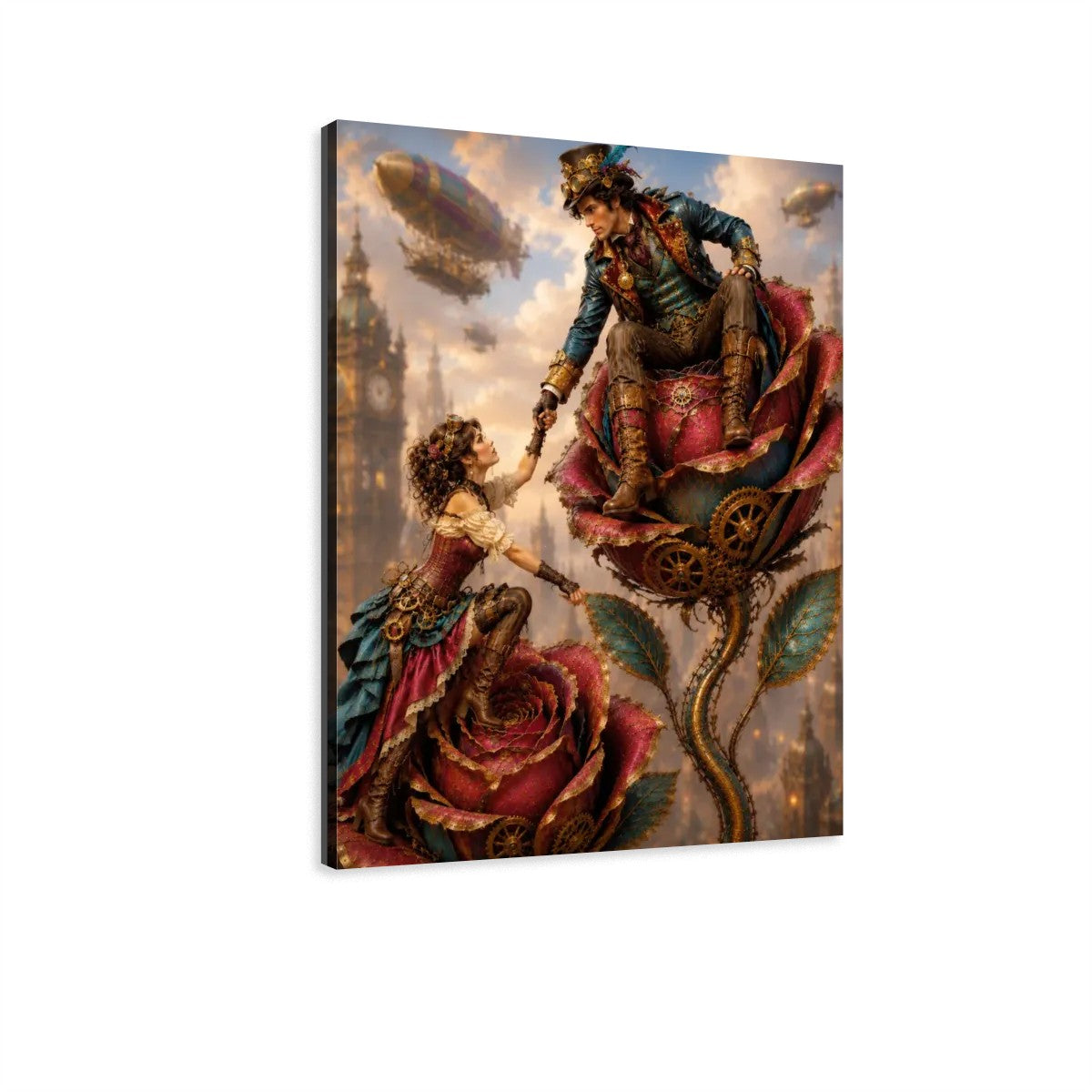 Canvas Prints Wall Art Steampunk Rescue