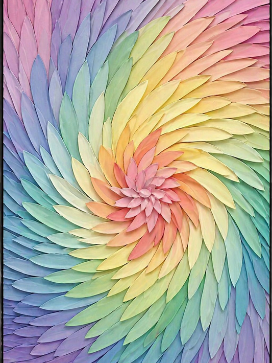 Diamond Art 16x20 Rainbow Spiral