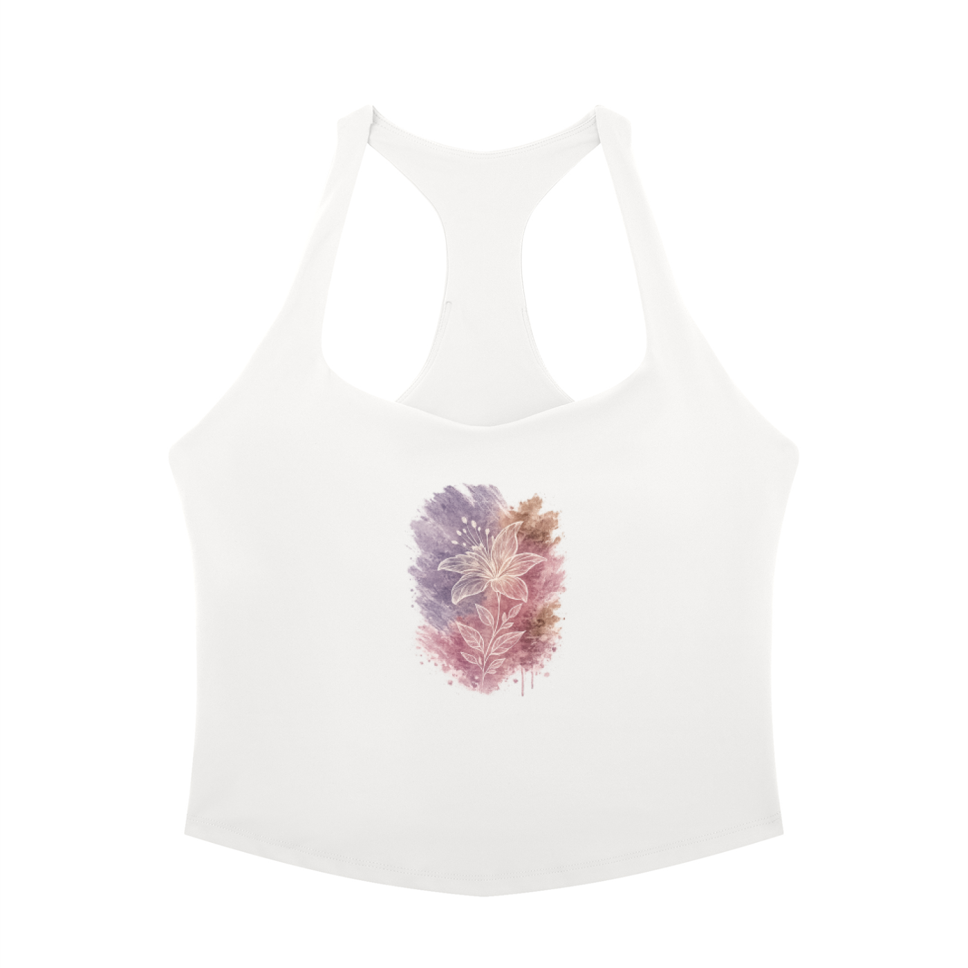 Multi Option Women's Pleated Halter Sports Bra