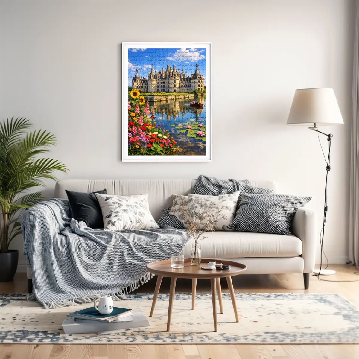 Wooden Jigsaw Puzzles 500 pcs Château de Chambord France