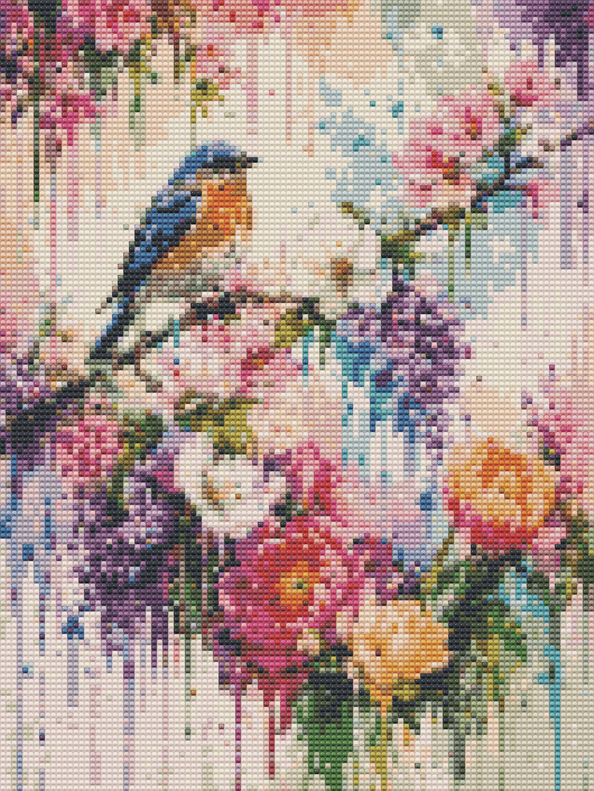 30x40cm Round Diamond Painting Kit