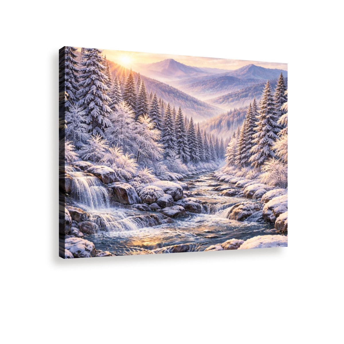 Canvas Prints Wall Art Appalachian Winter