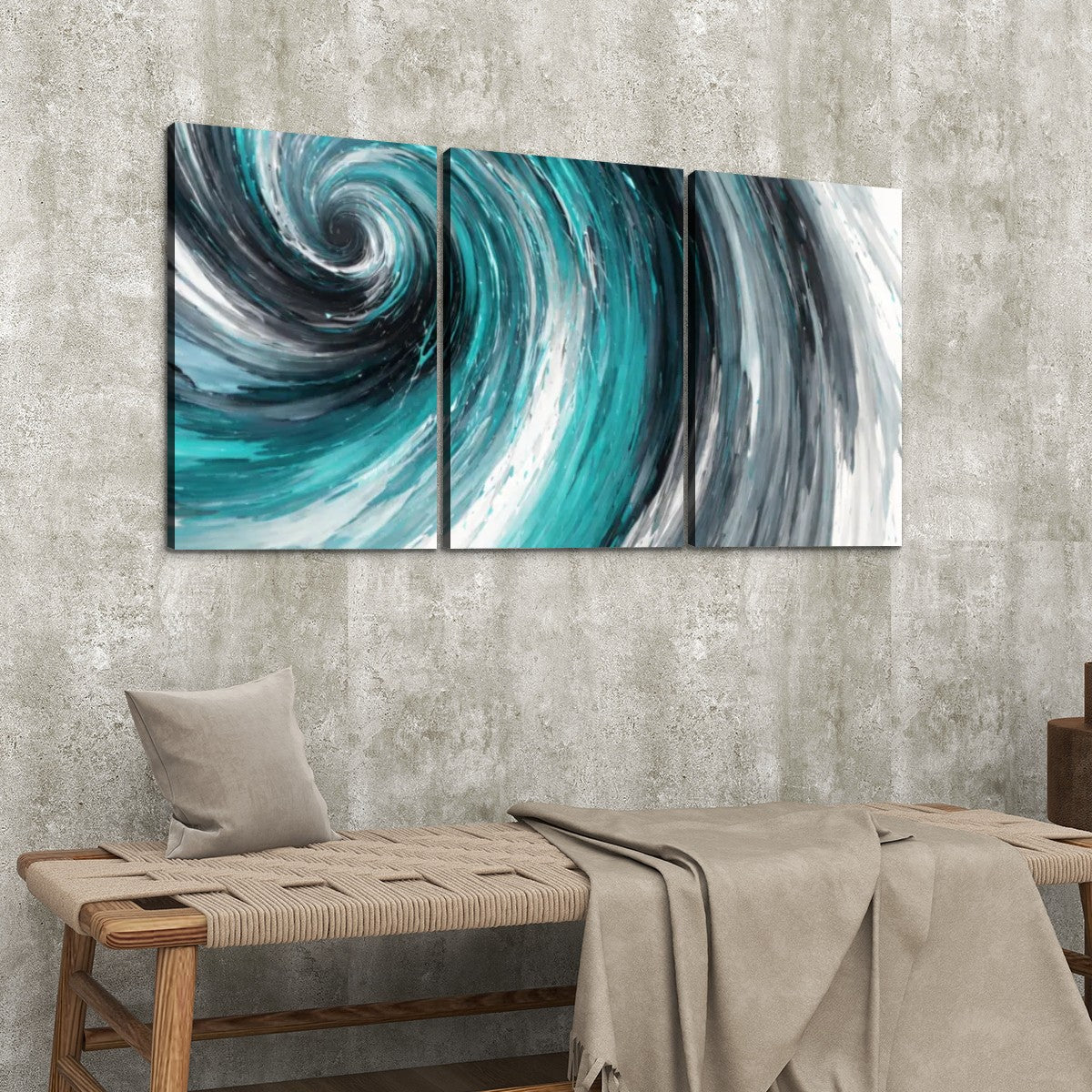 3 Panels Canvas Prints Wall Art Hurricane