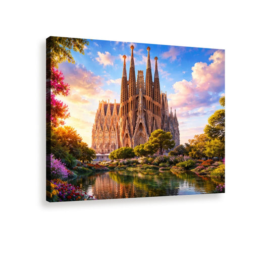 Canvas Prints Wall Art La Sagrada Família