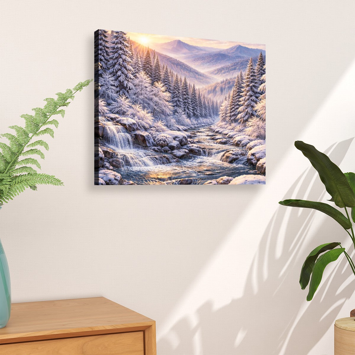 Canvas Prints Wall Art Appalachian Winter