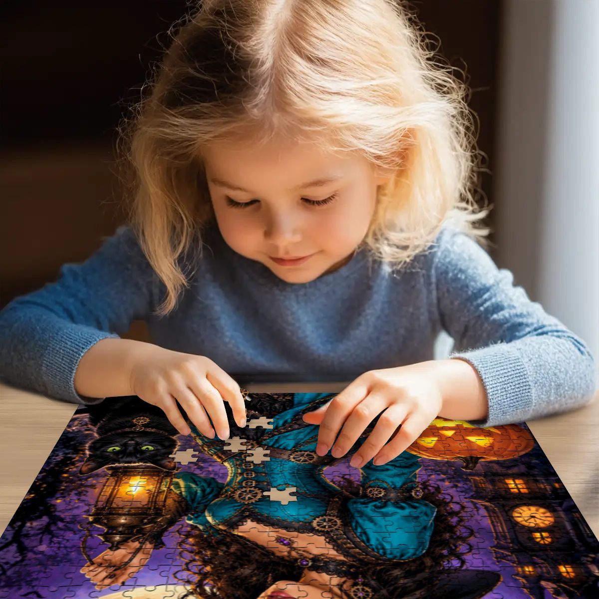 Wooden Jigsaw Puzzles 500 pcs Witch