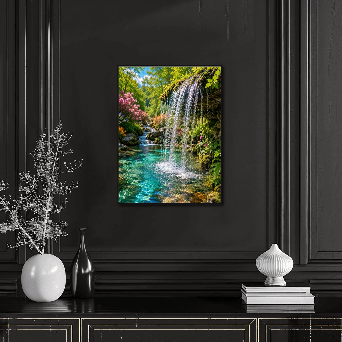 Diamond Art Painting 12x16 Waterfall