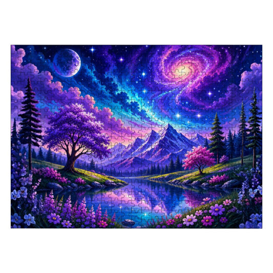 500pcs Wooden Jigsaw Puzzles (Made in USA) Halloween Ethereal Night