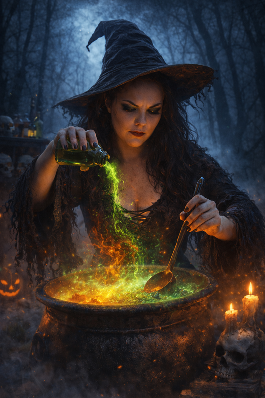 Diamond Art 16x20 Witch's Brew Halloween
