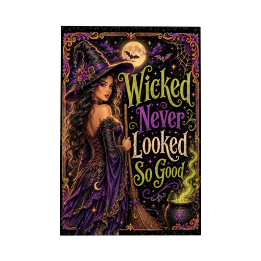 Framed Canvas Painting Wicked (Made in USA)