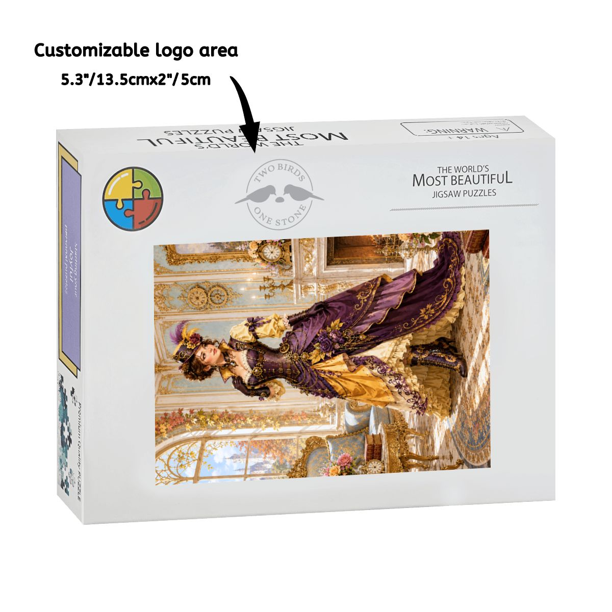 Wooden Jigsaw Puzzles 1000 pcs Steampunk Victorian Woman Purple and Yellow