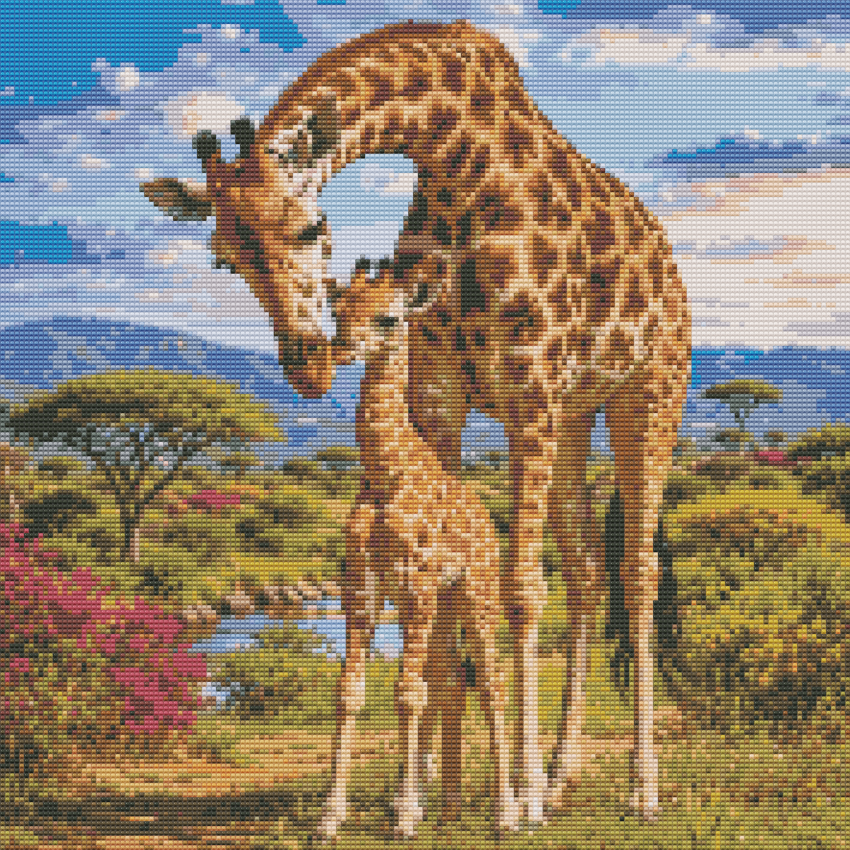 50x50cm Round Diamond Painting Kit