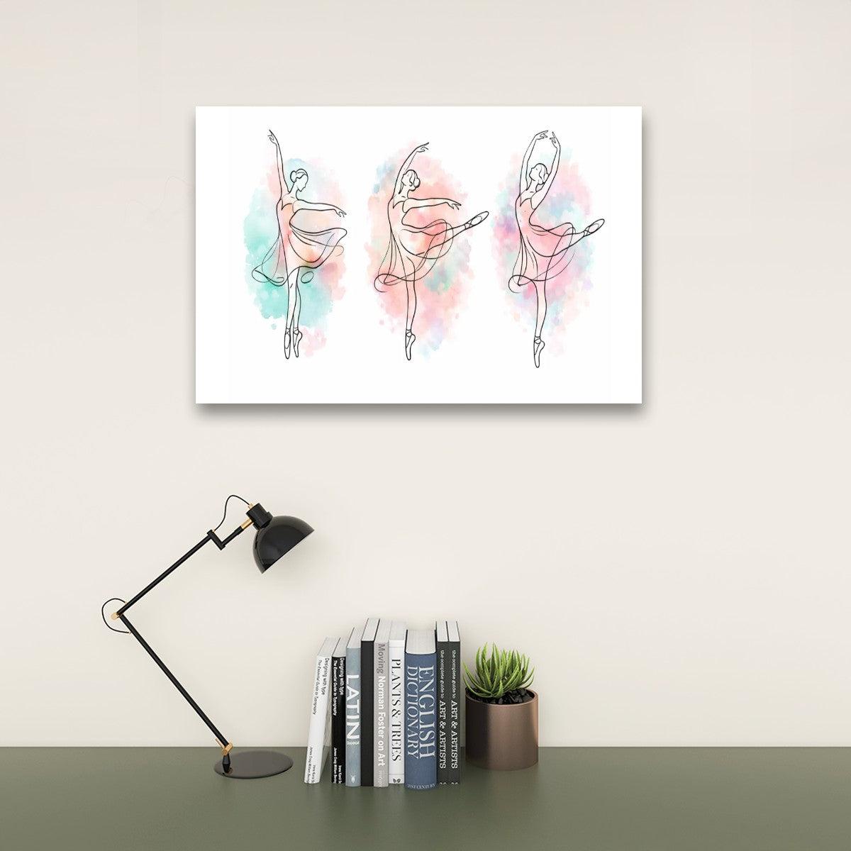 Canvas Prints Wall Art  Ballet Dancers