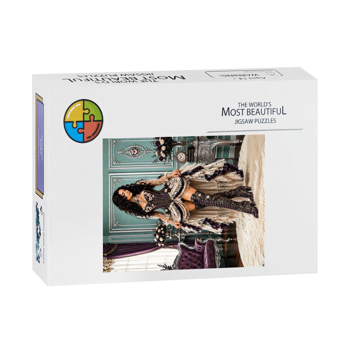 Wooden Jigsaw Puzzles 500 pcs Steampunk Woman