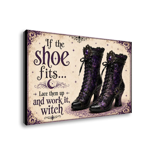 Canvas Prints Wall Art If the Shoe Fits
