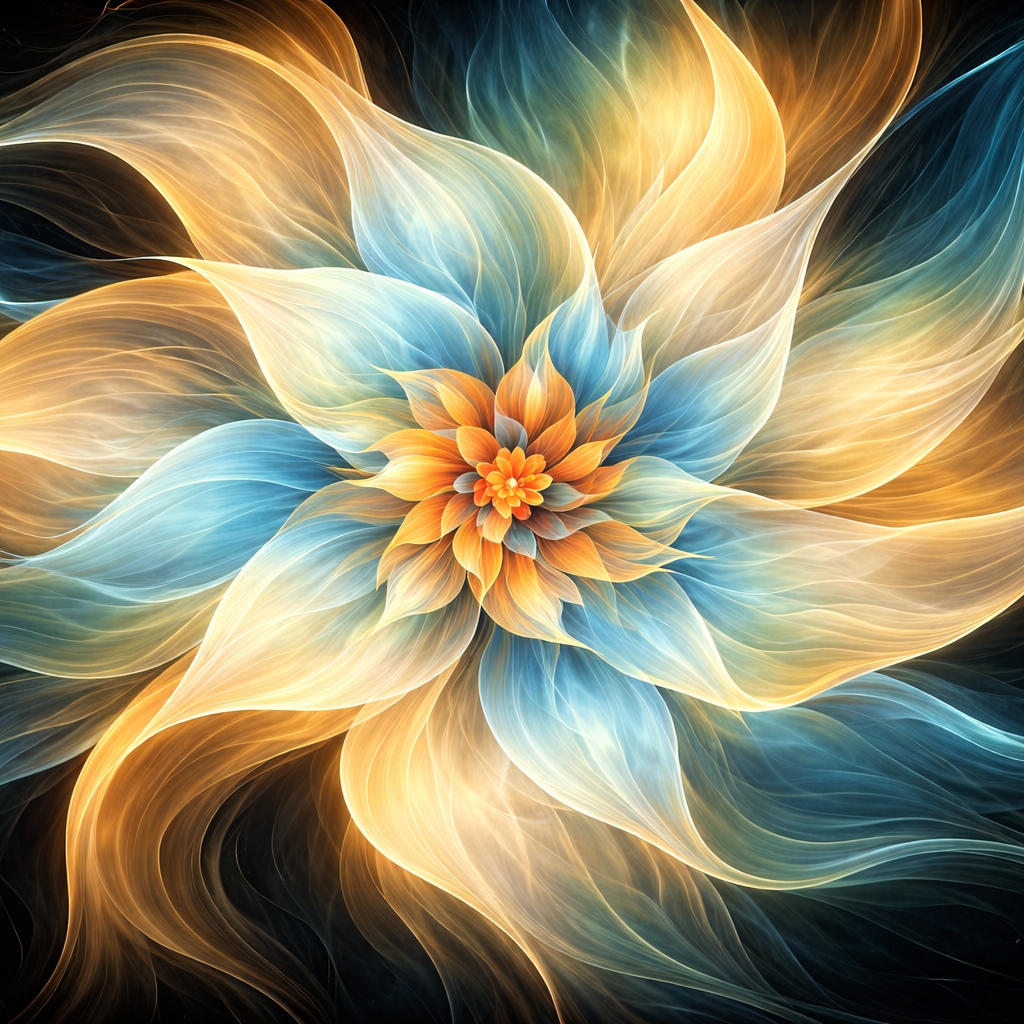 Diamond Art Kit 16"x16" Spinning Flames