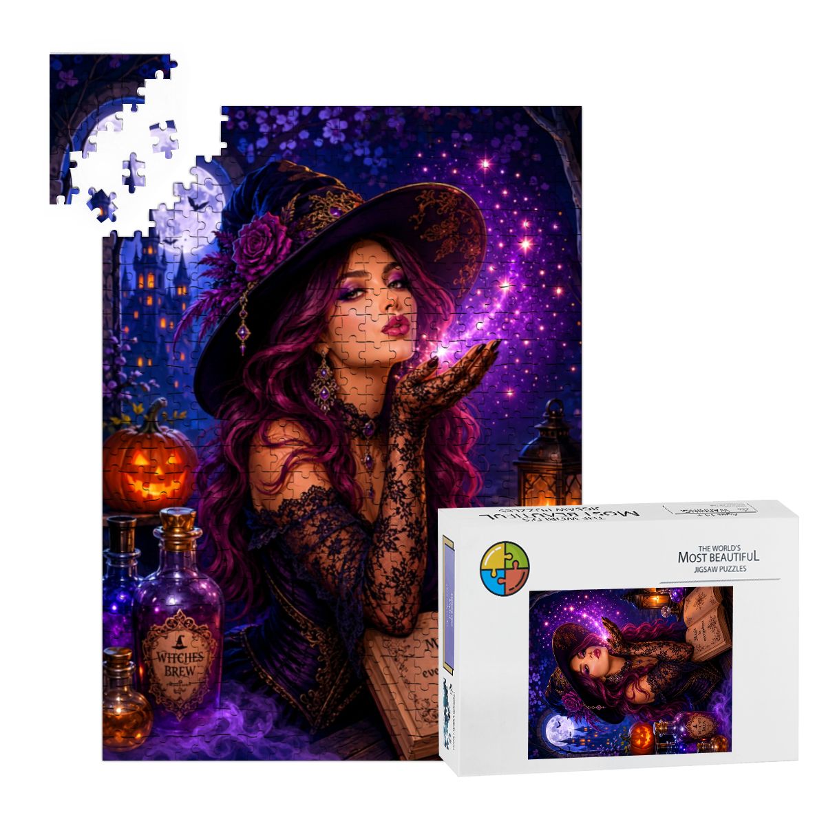 Wooden Jigsaw Puzzles 500 pcs Witch's Dust