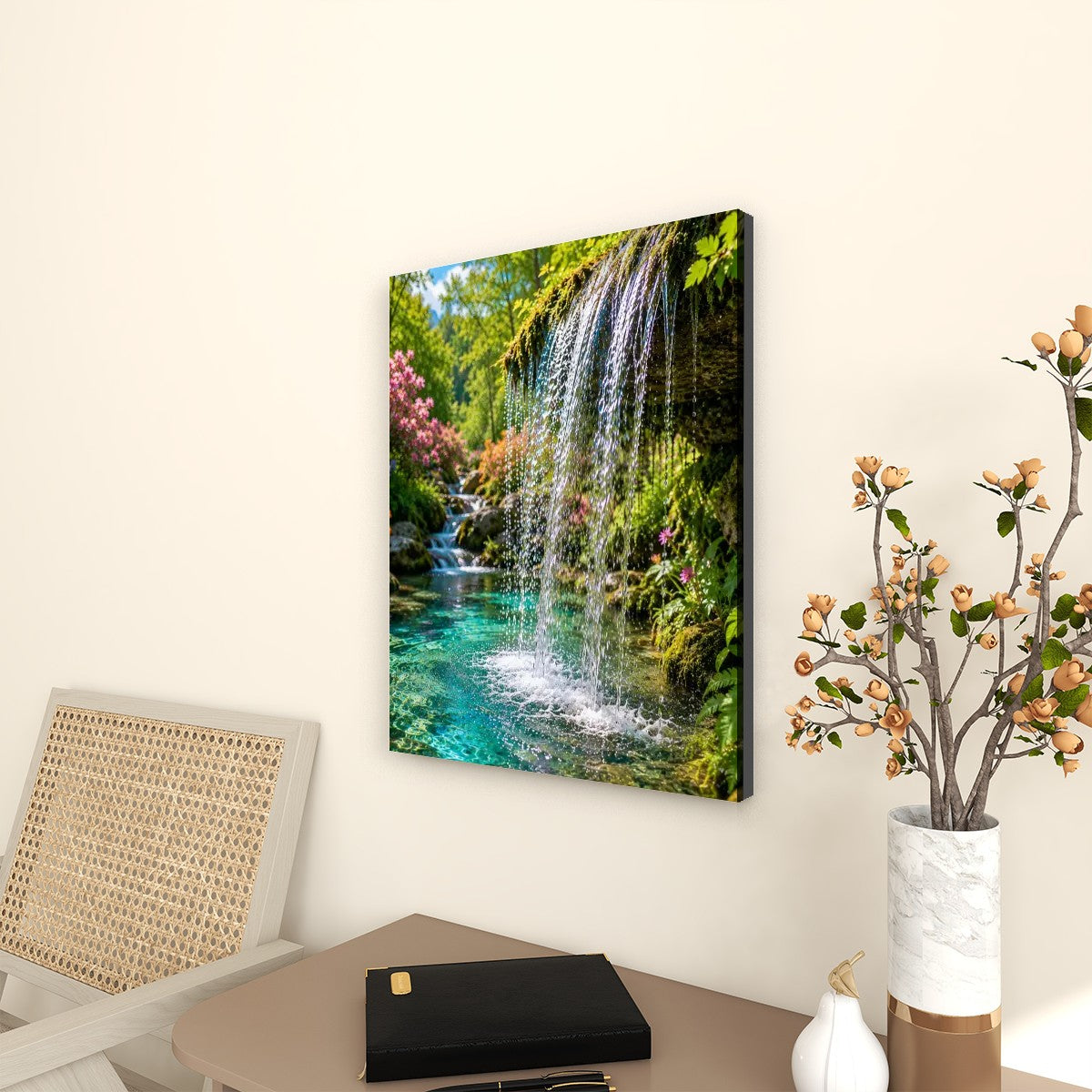 Canvas Prints Wall Art Waterfall