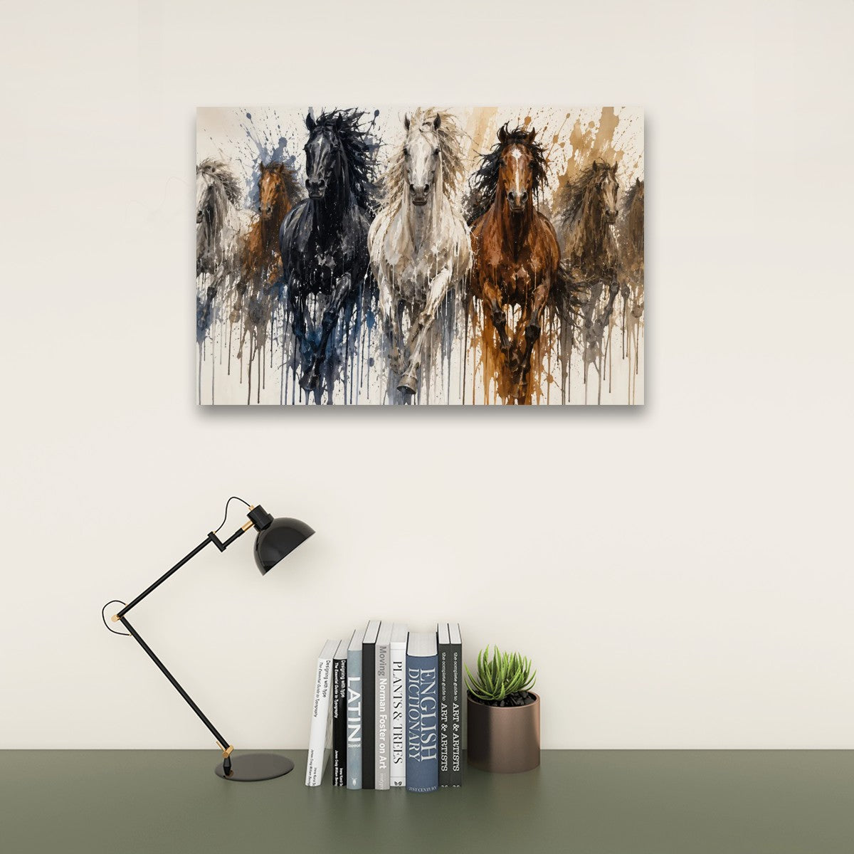 Canvas Prints Wall Art Horses