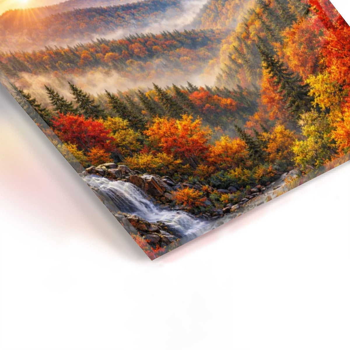 Acrylic Wall Art Prints with Hook Appalachians in the Fall
